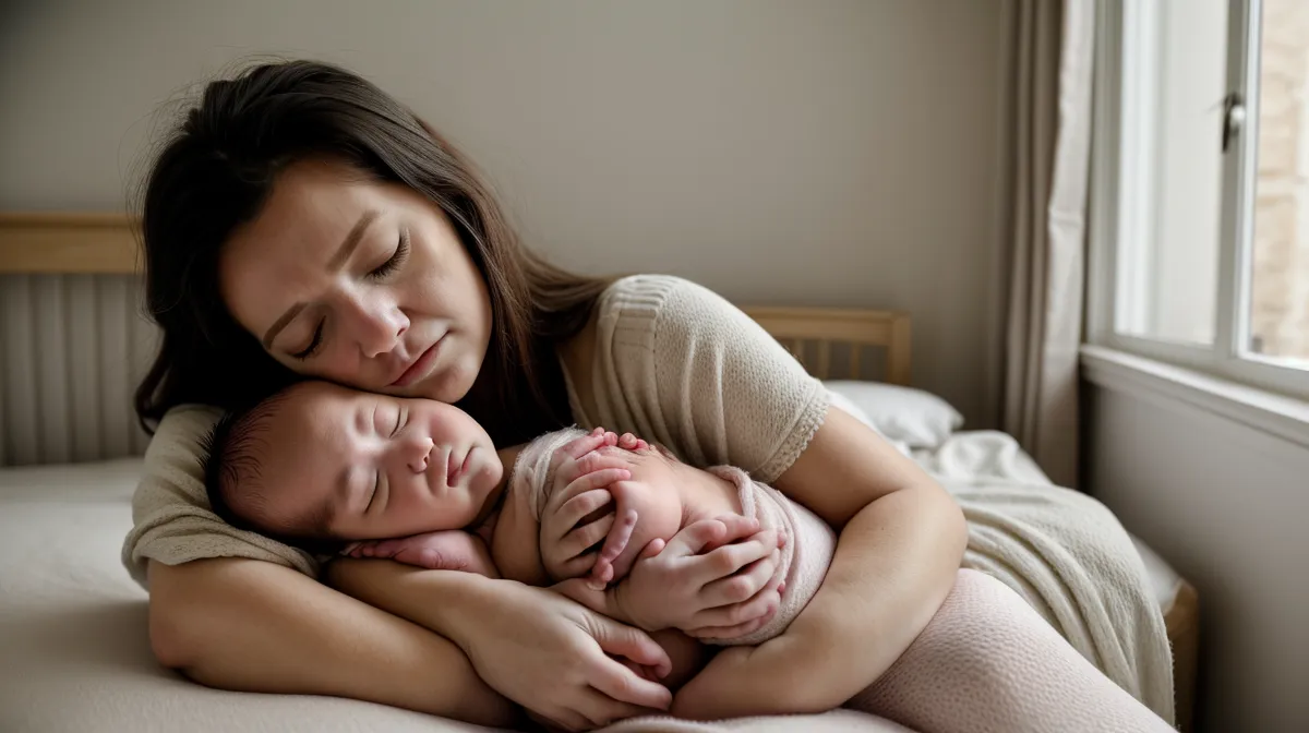 Gérer le rythme de sommeil du nouveau-né quand on est épuisée